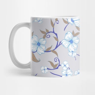 Creepy Flowers Pattern 3 Mug